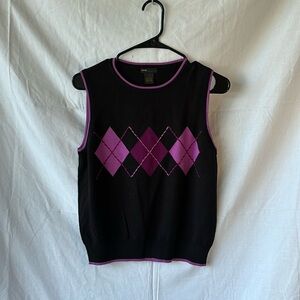 Purple Women’s Sweater Vest